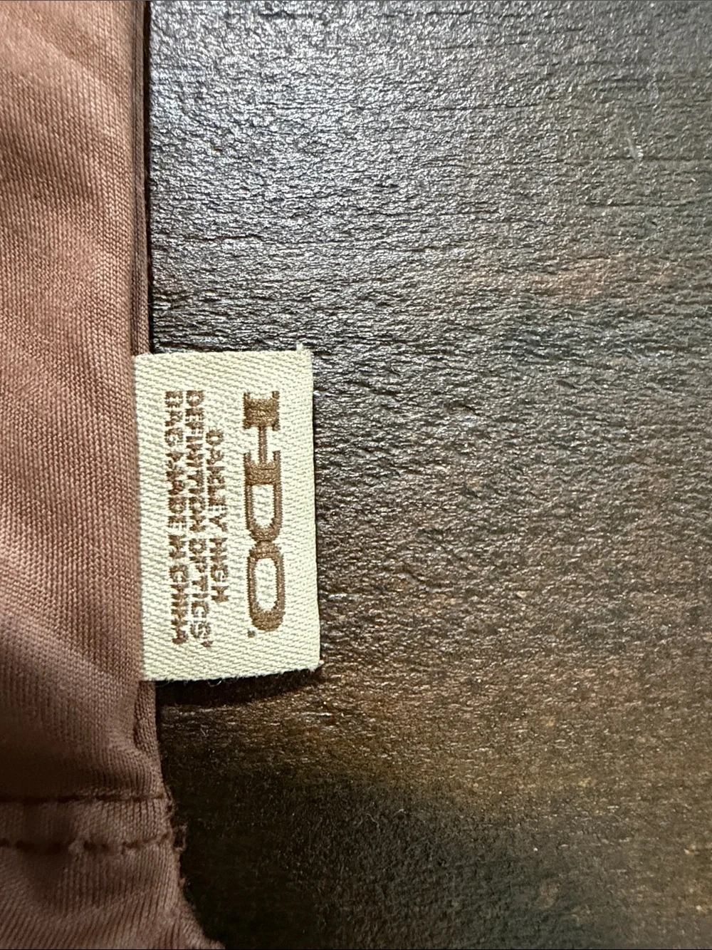 Oakley Mauve Satin Drawstring Pouch